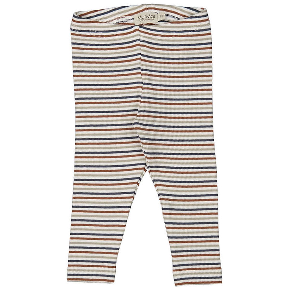 MarMar Leggings - Modal - Rib - Stripe Mix