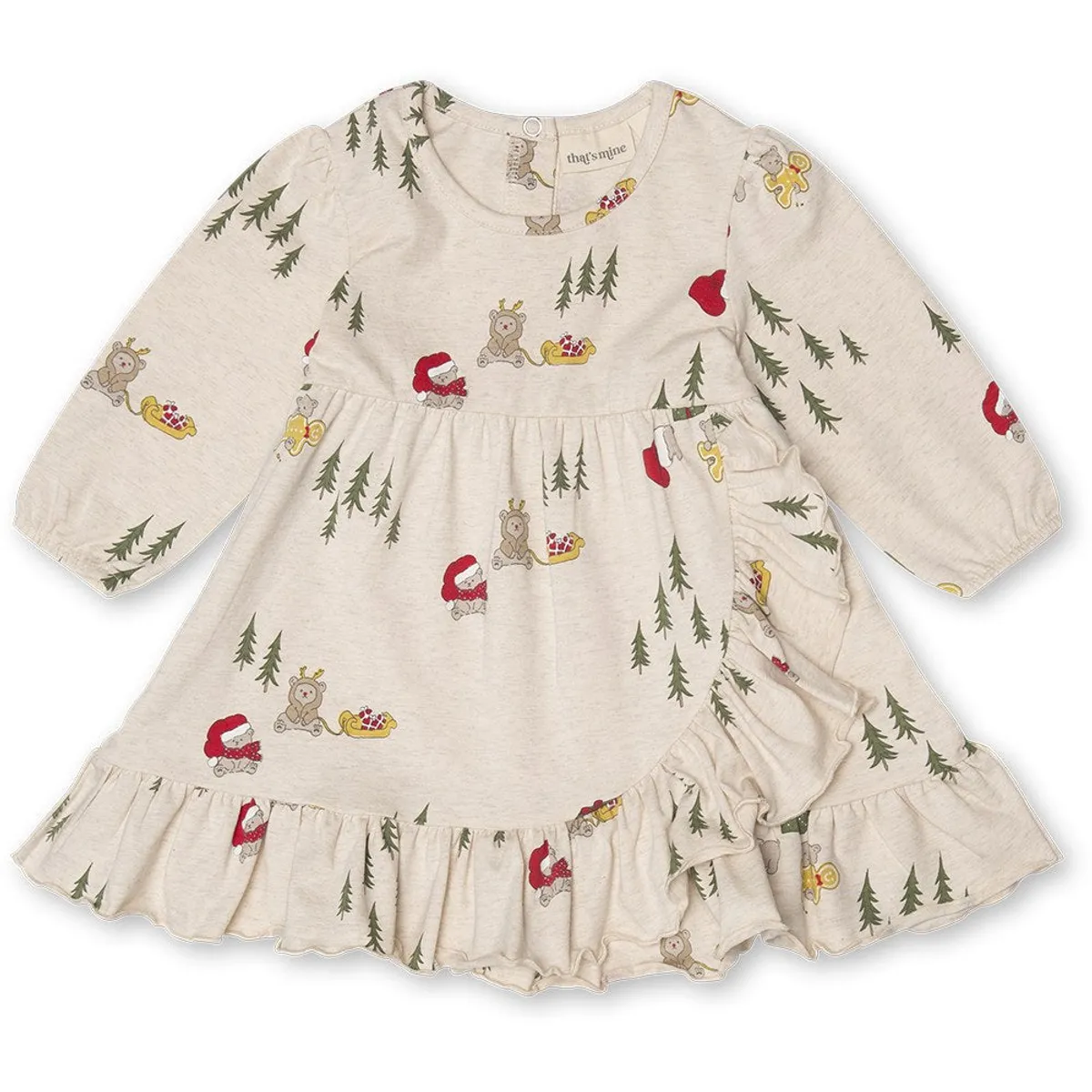 Marthine dress - Christmas polar bear