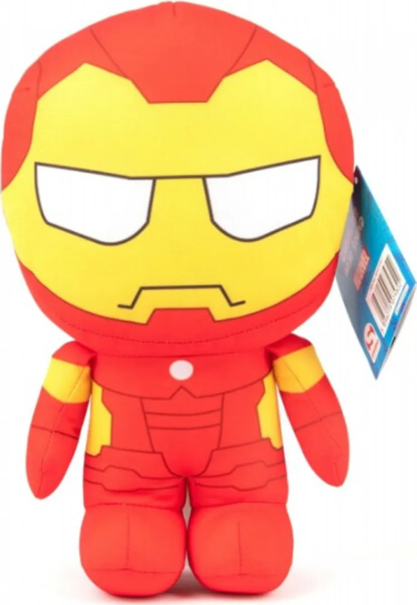 Marvel Bamse Med Lyd - Iron Man - 20 Cm