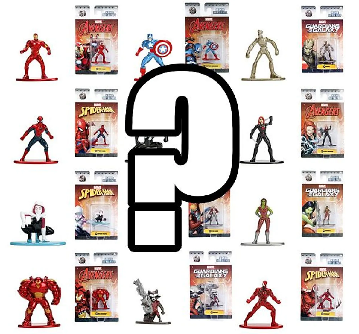 Marvel Comics - Nano Metalfigs Diecast Mini Figure 4cm (1 stk.)