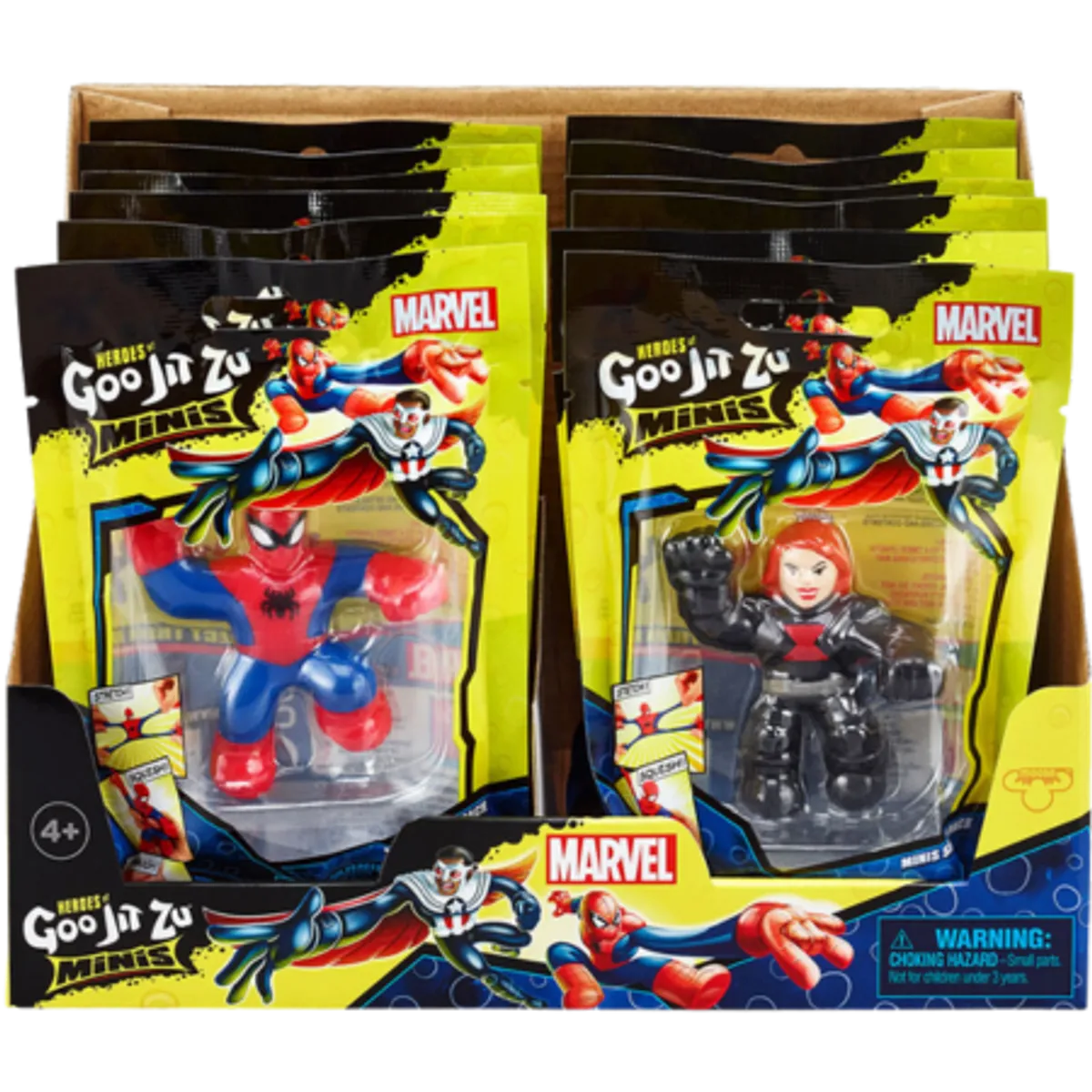 Marvel Heroes Of Goo Jit Zu Minifigur - Assorteret