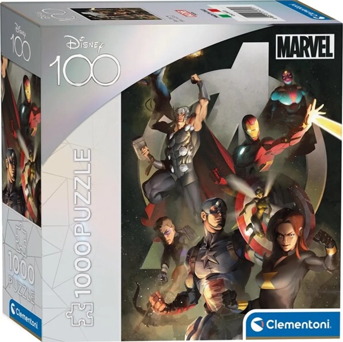 Marvel Puslespil - Avengers - Clementoni - 1000 Brikker