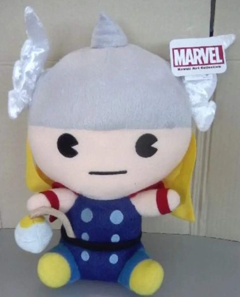 Marvel - Thor - Super nuttet og blÃ¸d - Plush/Bamse - 30cm