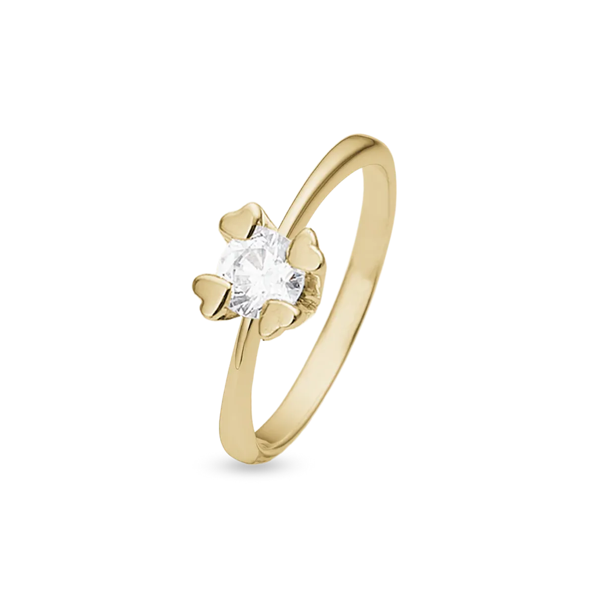 MARY Ring 14K LG DIAM 1,00CT W/VS - 52