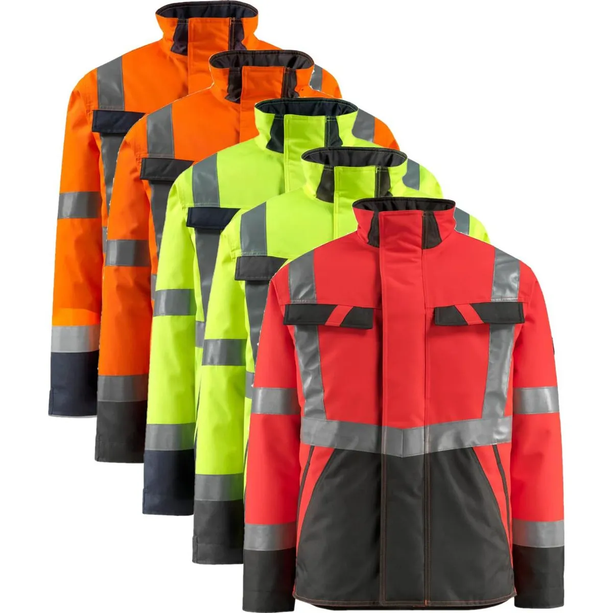 Mascot 15935-126 Safe light Penrith Vinterjakke hi-vis gul/mørk marine 3XL