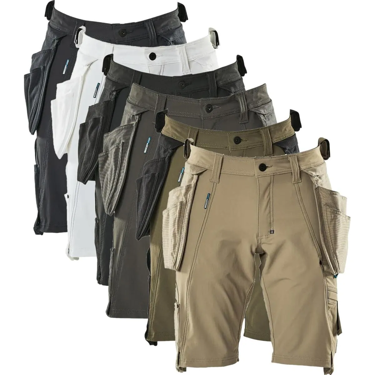 Mascot 17149-311 Advanced Shorts med hængelommer sort C58