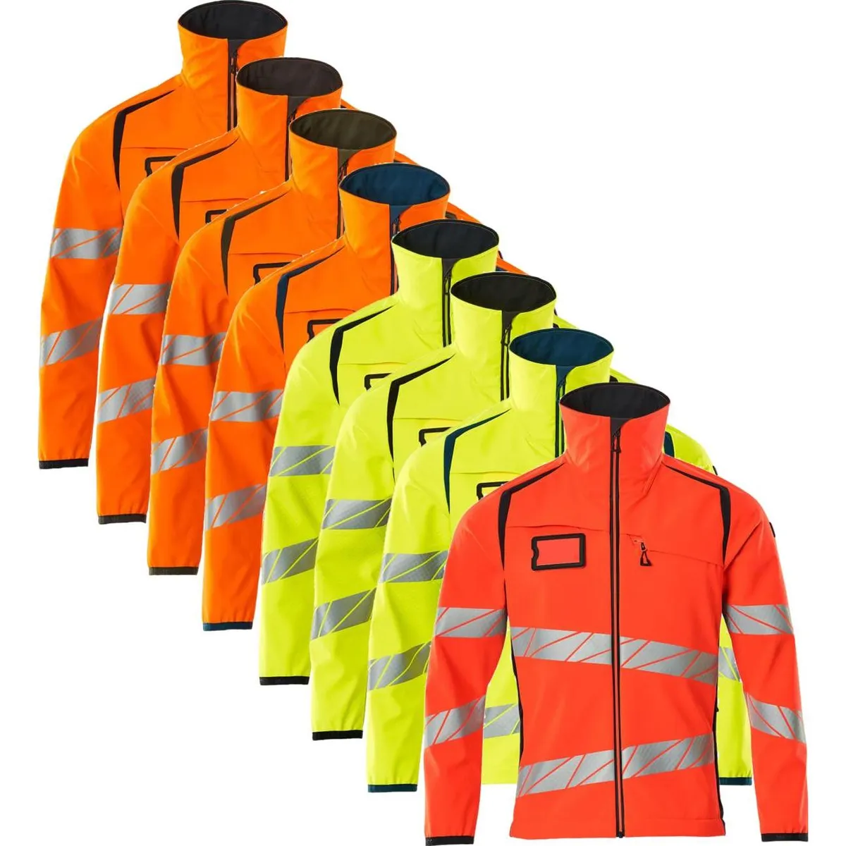 Mascot 19002-143 Accelerate safe Softshell jakke hi-vis gul/sort M