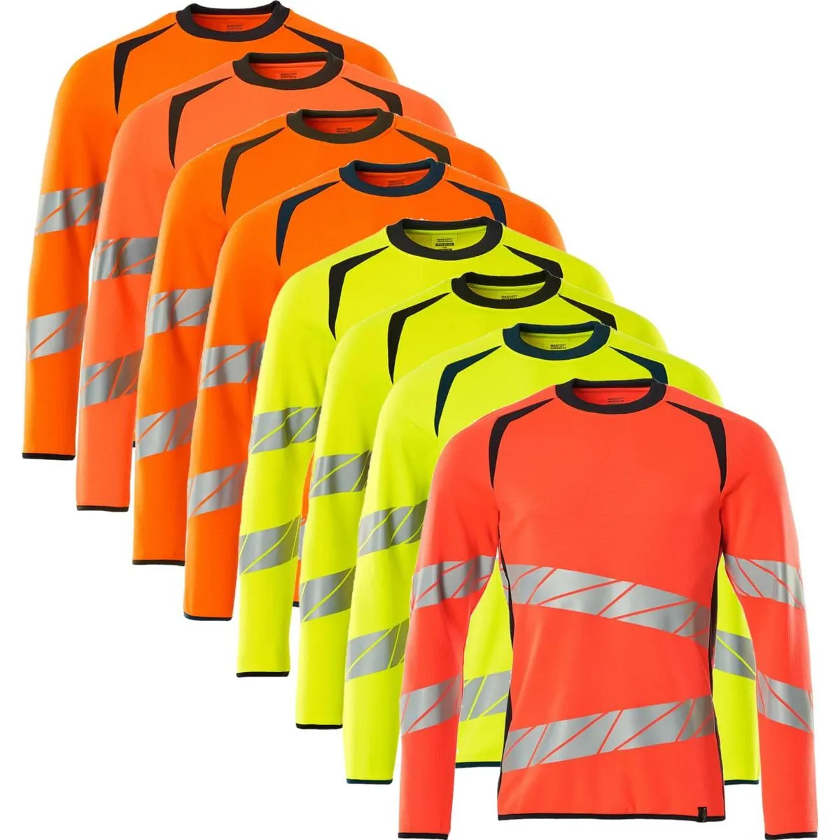 Mascot 19084-781 Accelerate safe Sweatshirt hi-vis orange/mørk marine XL