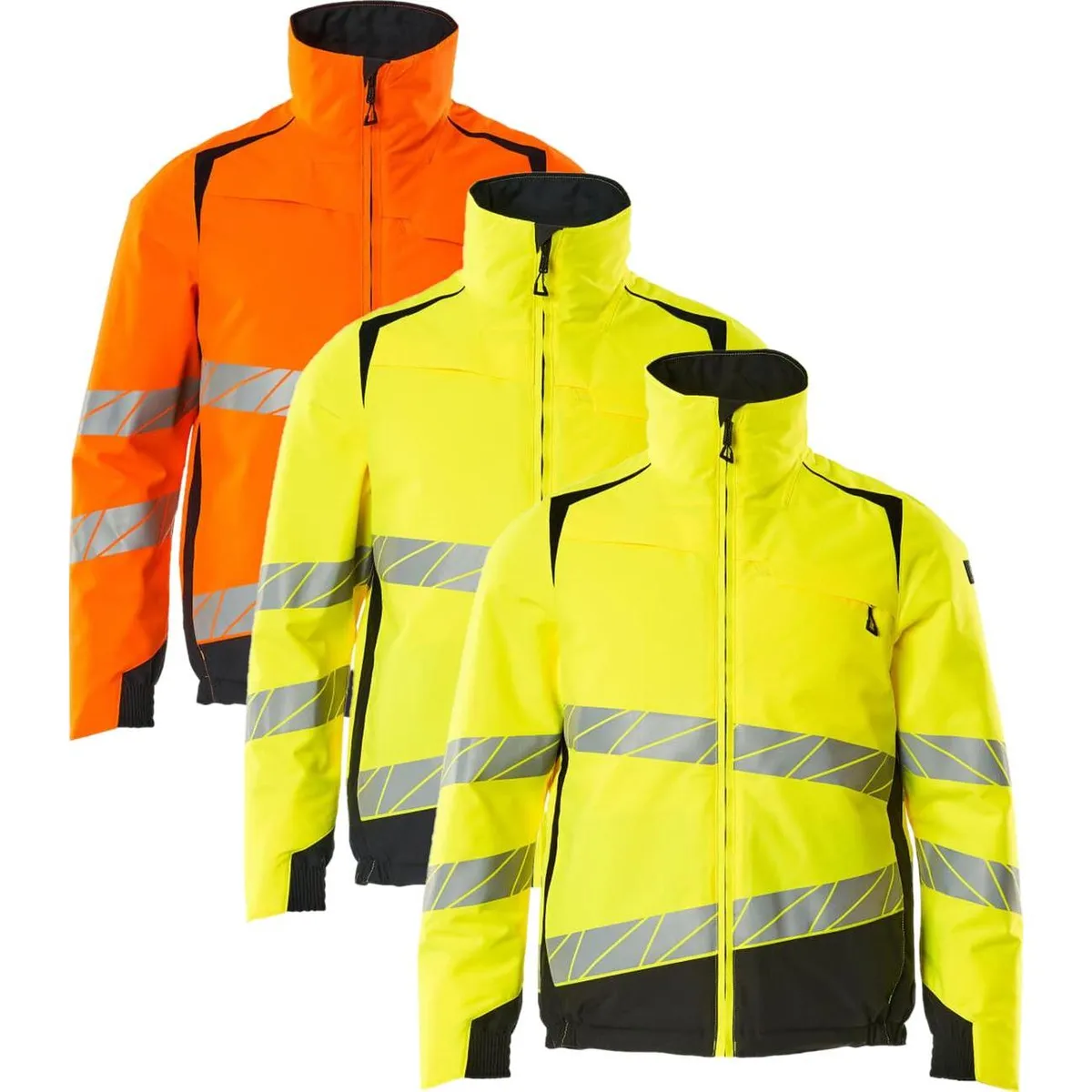 Mascot 19435-231 Accelerate safe Vinterjakke hi-vis gul/sort XL