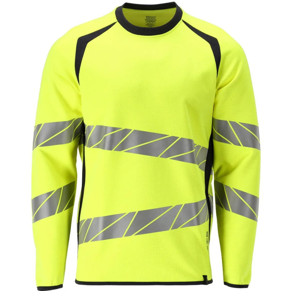 Mascot 21384-337 Accelerate multisafe Sweatshirt hi-vis gul/mørk marine XS