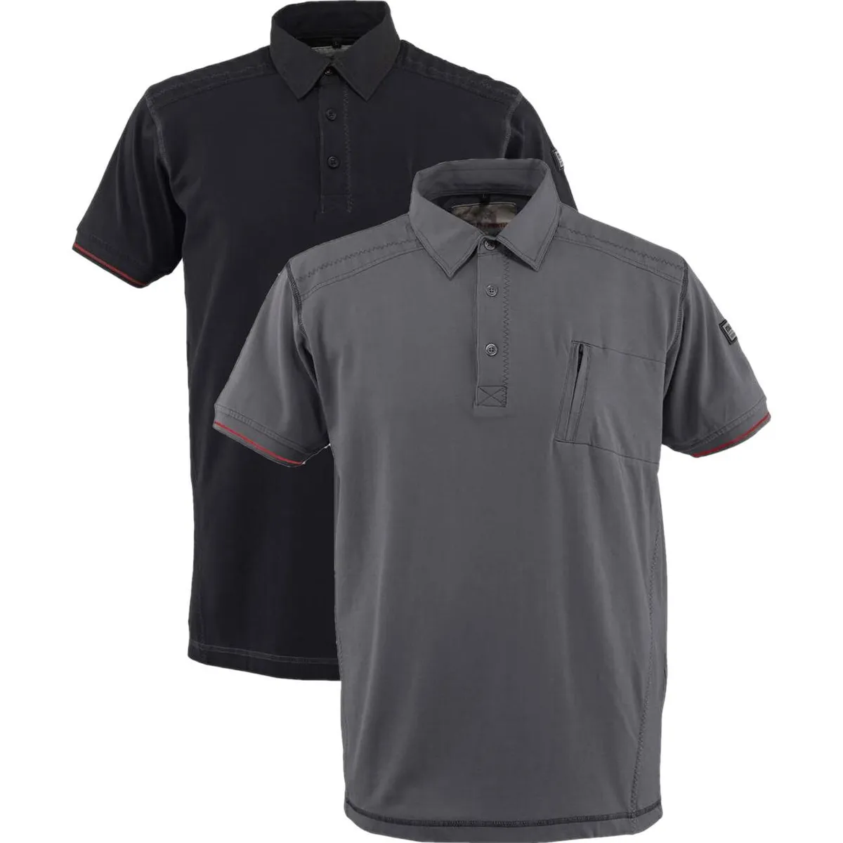 Mascot 50351-833 Frontline Kreta Poloshirt med brystlomme lys antracit XL