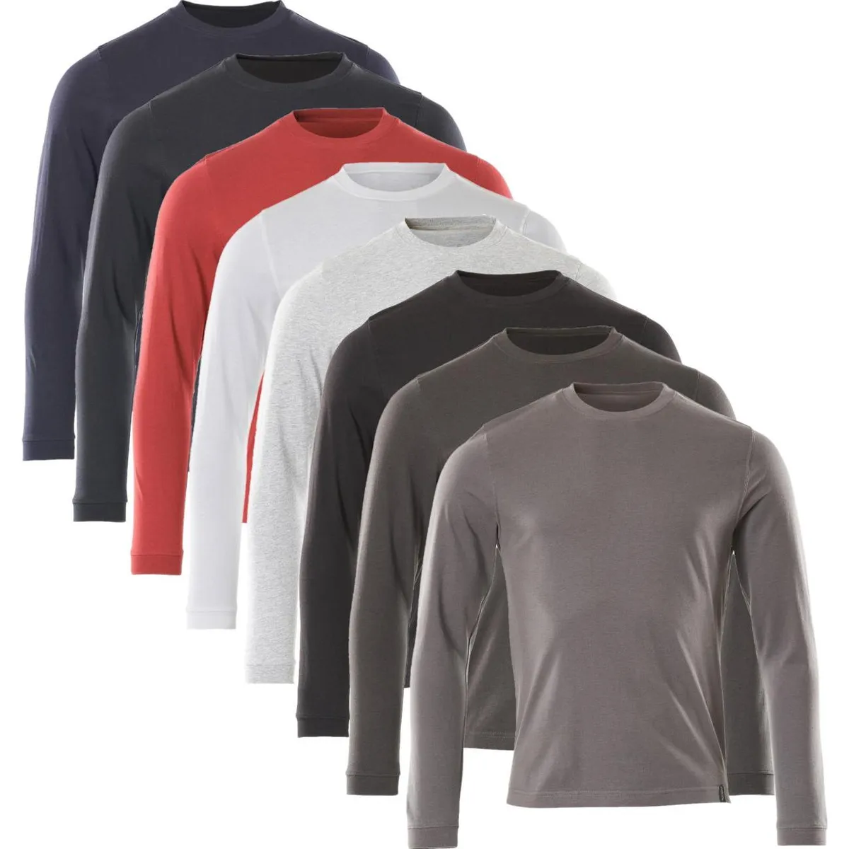 Mascot 50548-250 Crossover Albi T-shirt, langærmet sort XL