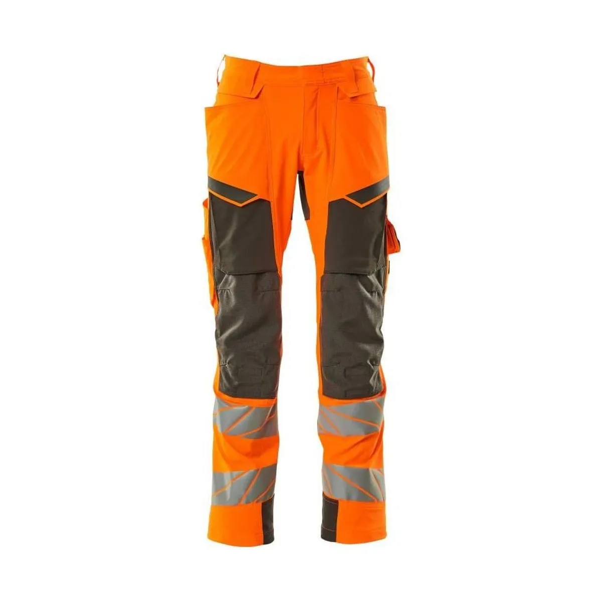 Mascot® Accelerate Safe Arbejdsbukser med knælommer Full Stretch 19279-510-1418 hi-vis orange /mørk antracit