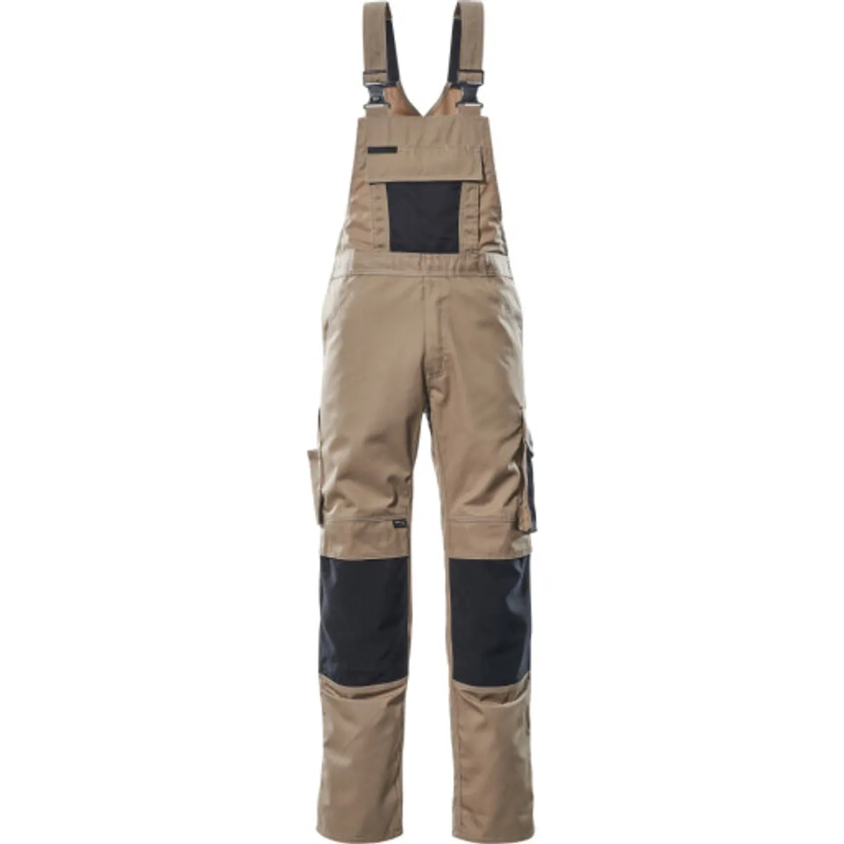 Mascot overall 12169-442, Augsburg, lys khaki/sort, str. 82/C54