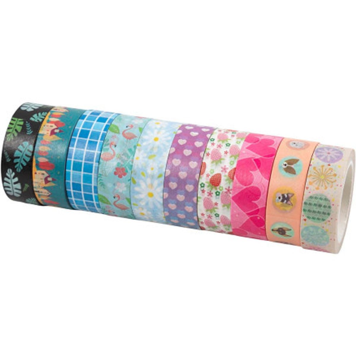 Masking Tape, B: 15 mm, 10x10 m/ 1 pk.