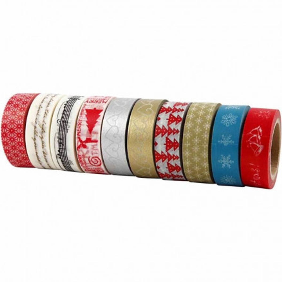 Masking Tape, jul, B: 15 mm, 10x10 m/ 1 pk.