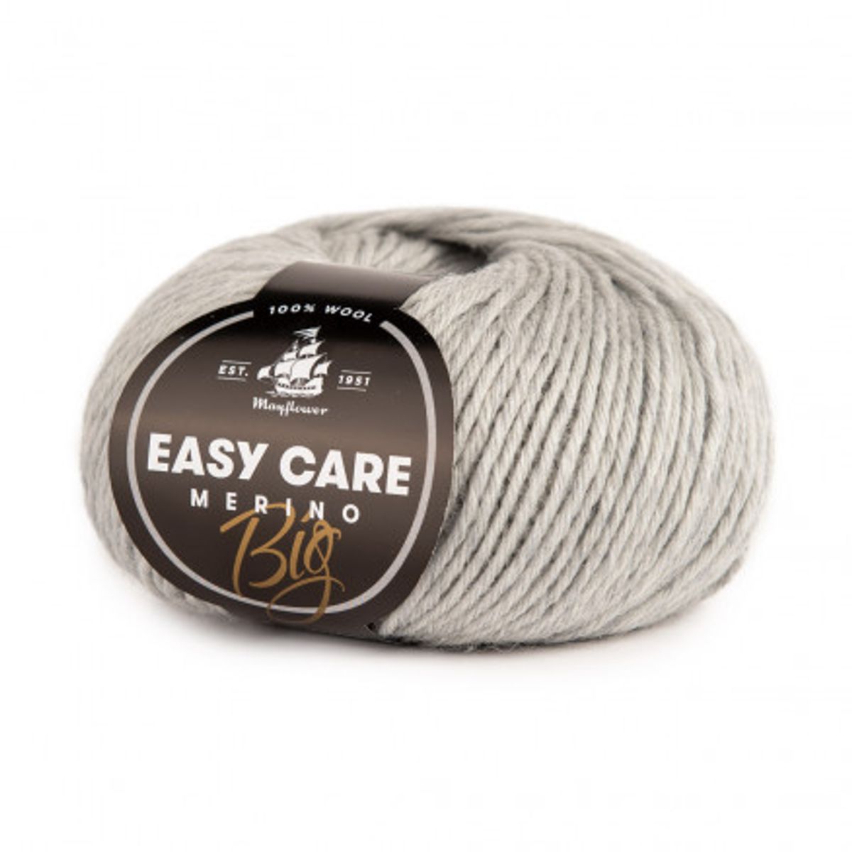 Mayflower Easy Care Big Garn Unicolor 104 Cool Grey