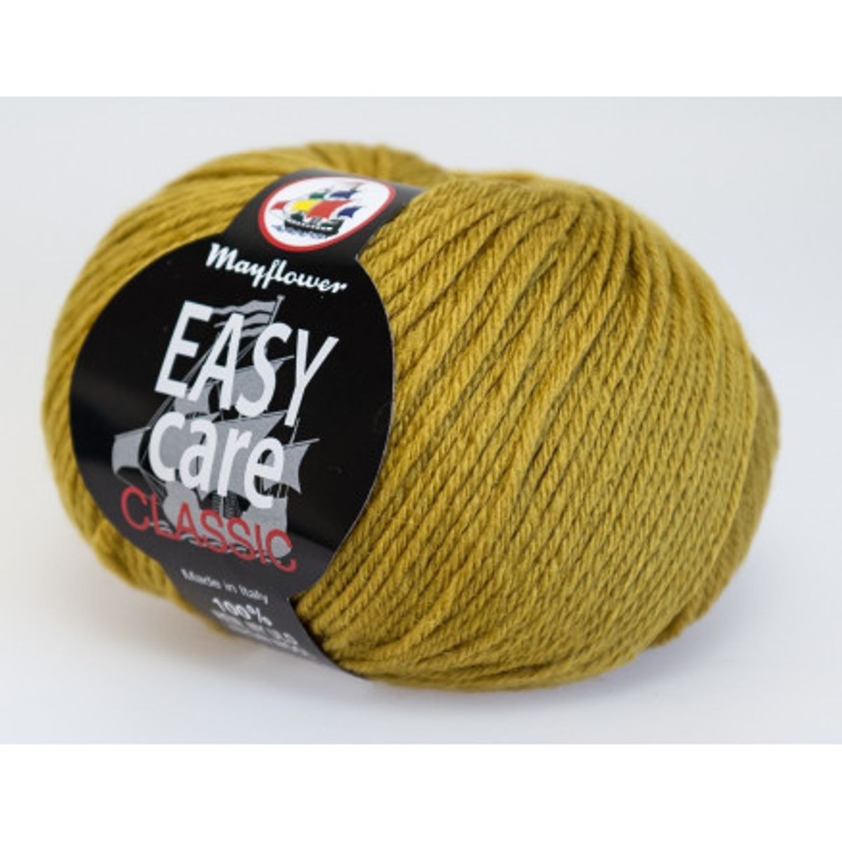 Mayflower Easy Care Classic Garn Unicolor 284 Lys Oliven