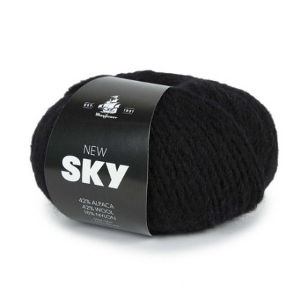 Mayflower New Sky Garn Unicolor 74 Sort