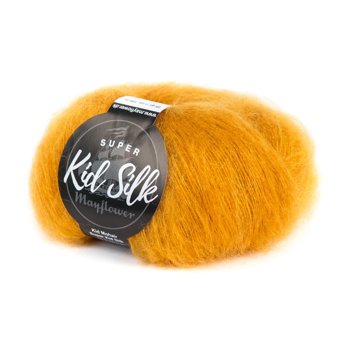 Mayflower Super Kid Silk - Honning 40, Mohair/Silk, fra Mayflower