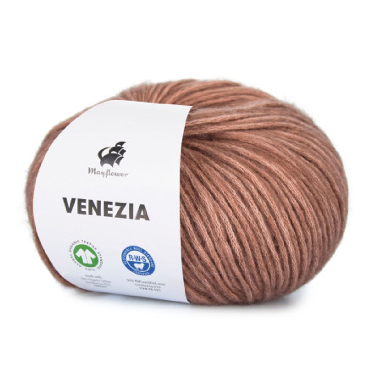 Mayflower Venezia Garn Unicolor 003 Nougat