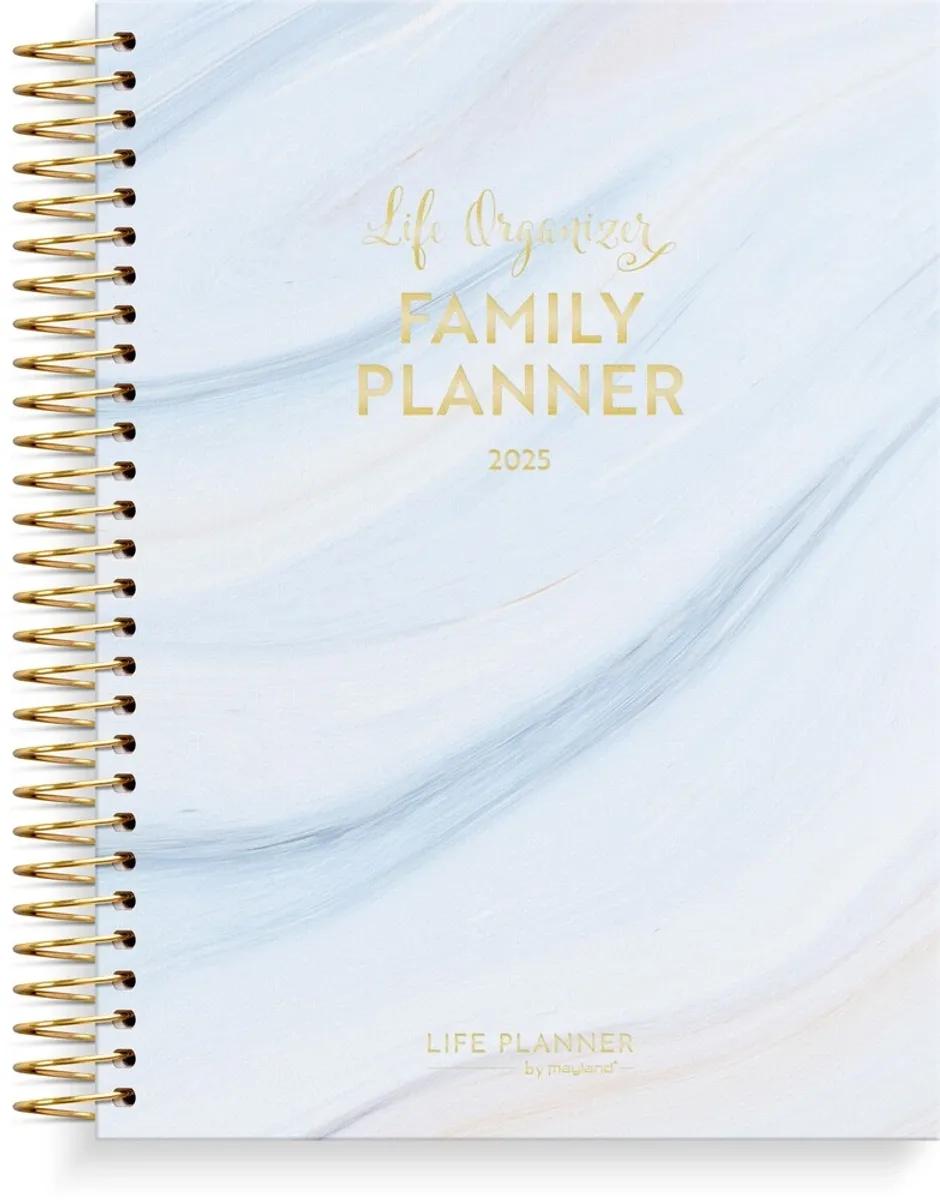 Mayland Life organizer 2025 family panner uge