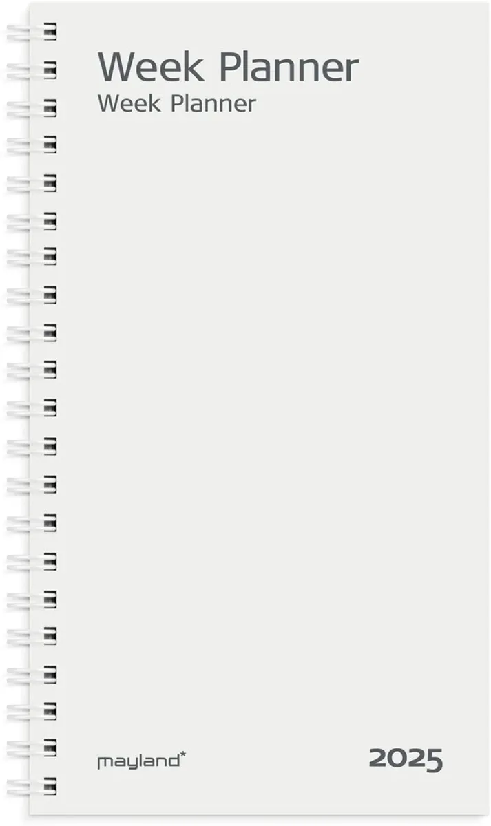 Mayland Week planner 2025 uge refill højformat
