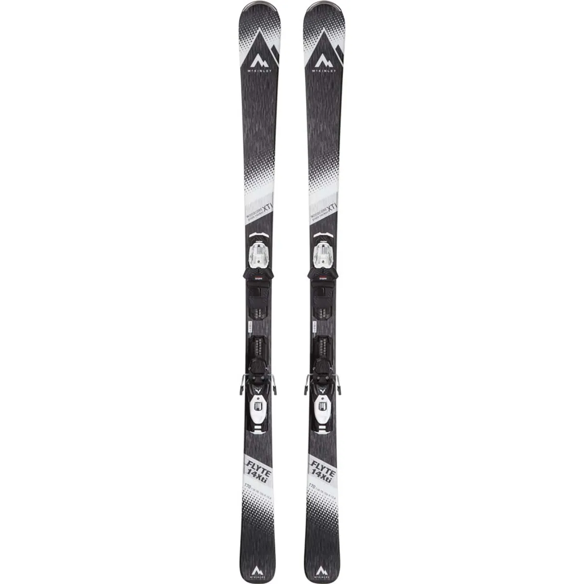 Mckinley Flyte 14 Xti Ski - Incl. Gw Binding (Farve: Sort, Størrelse: 154)