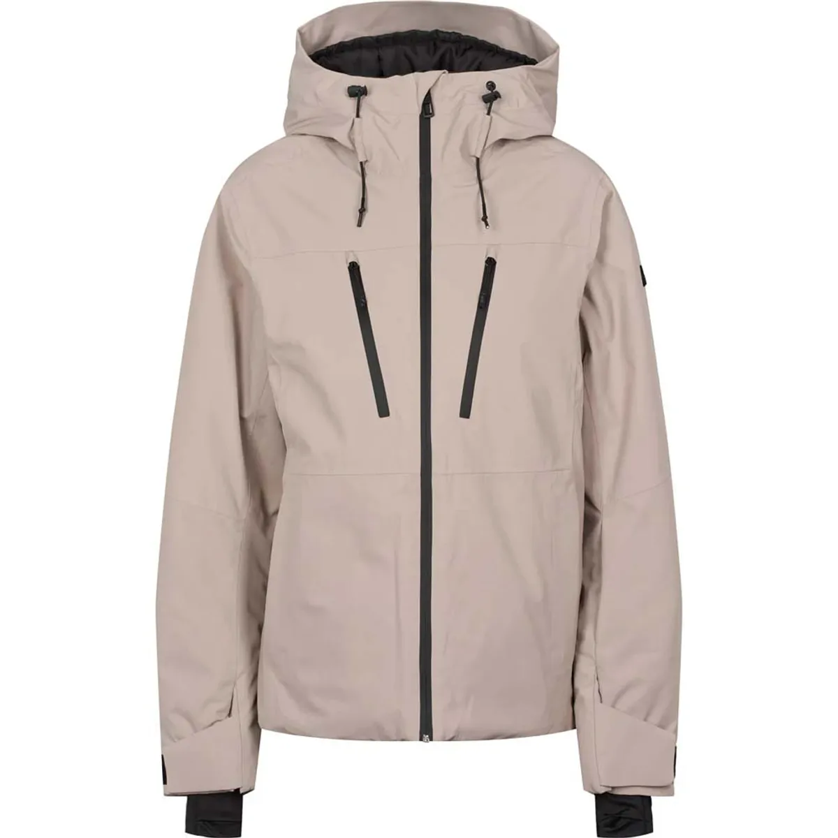 Mckinley Maria Alm Skijakke Dame (Farve: Beige/black, Størrelse: 38)