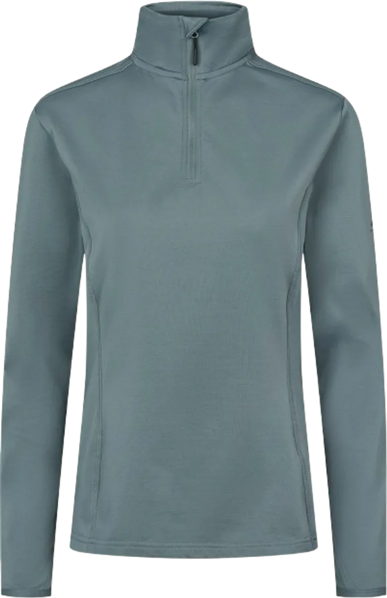 Mckinley Mio ½-Zip Midlayer Dame (Farve: Blå, Størrelse: 42)