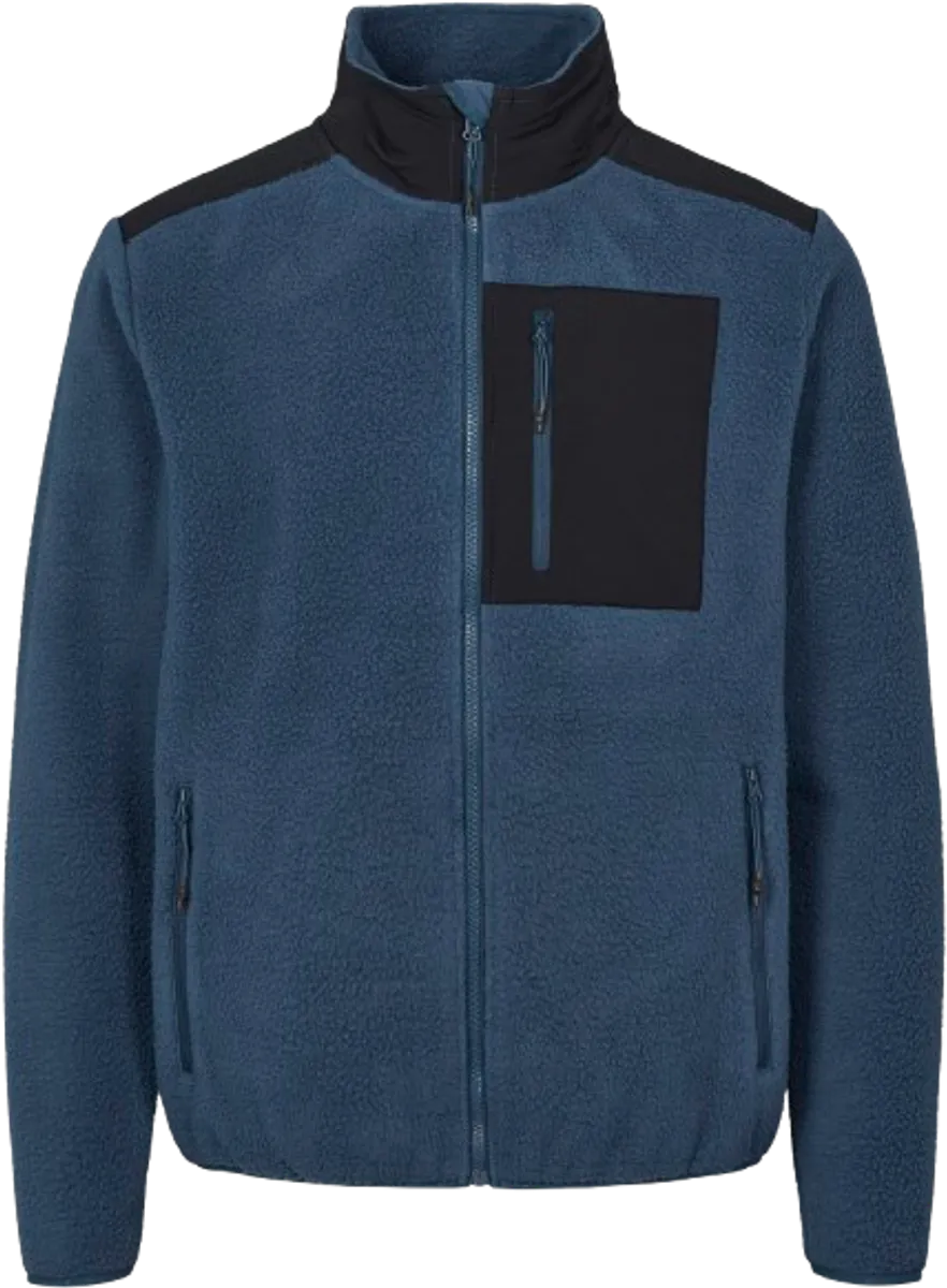 Mckinley Nomis Pile Fleece Jacket Herre (Farve: Blå, Størrelse: L)