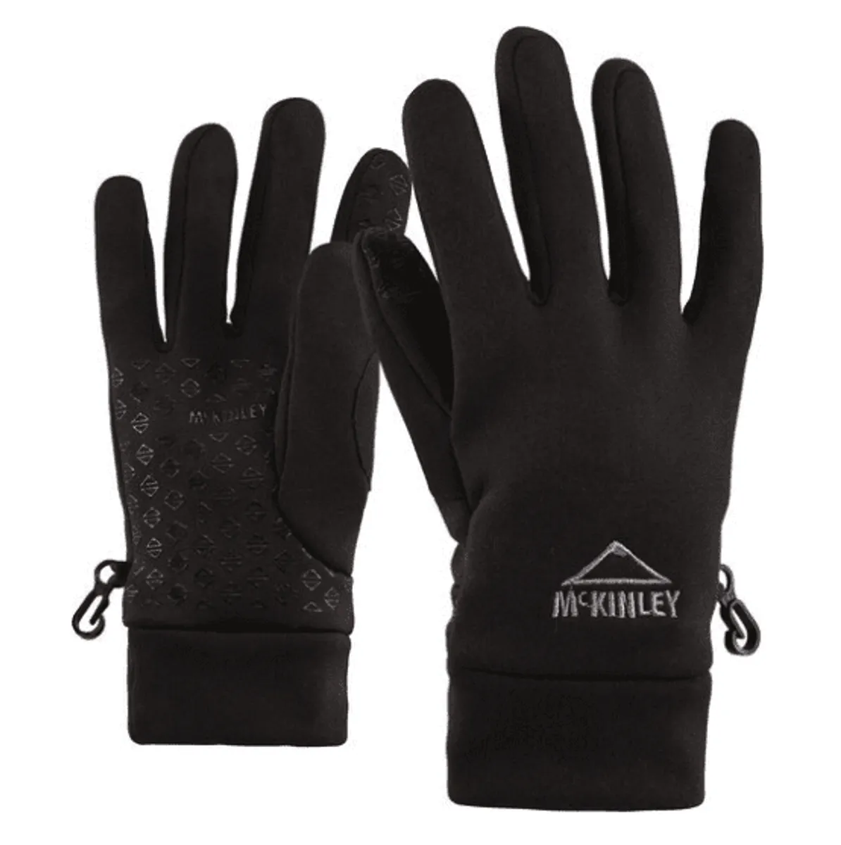 Mckinley Ron Ii Powerstretch Glove Unisex (Farve: Sort, Størrelse: Xl)