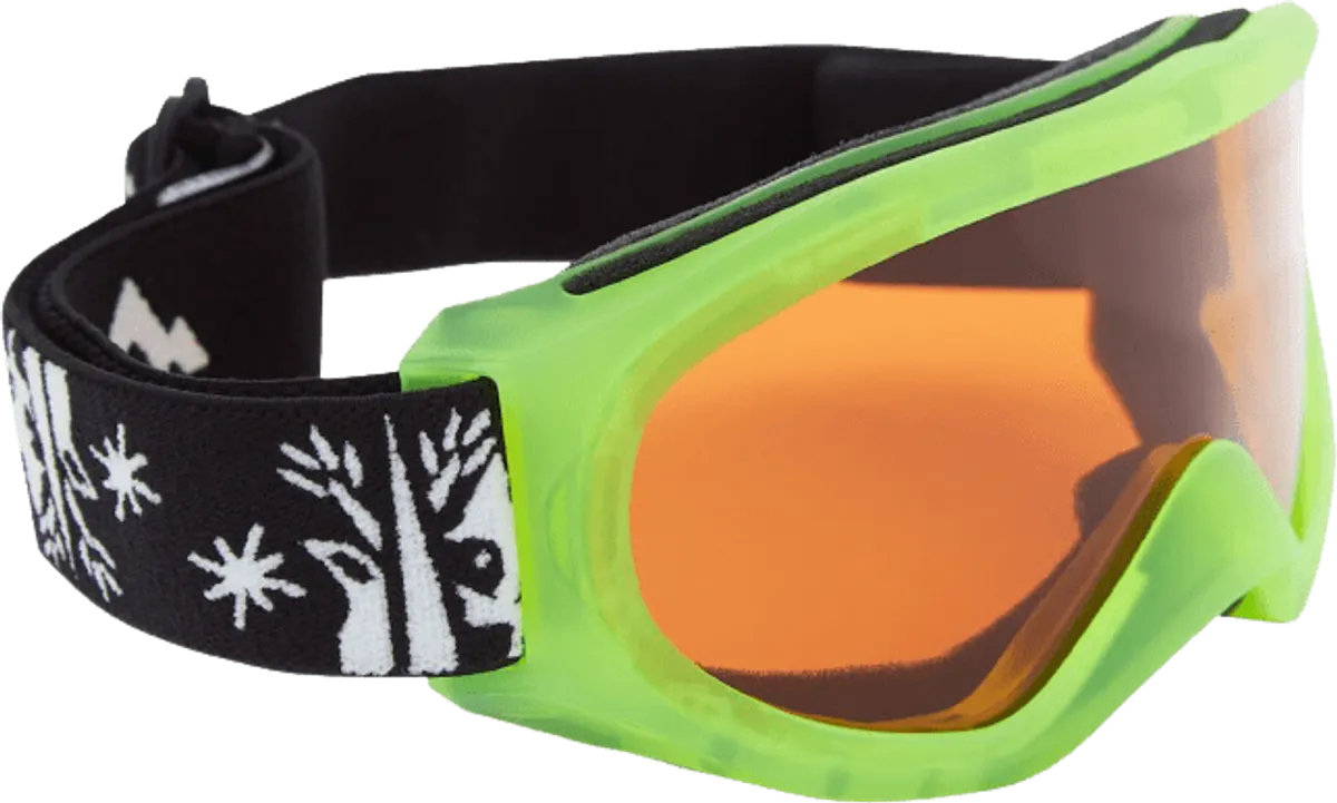 Mckinley Snowfoxy Børne Skibrille (Farve: Grøn, Størrelse: Junior)