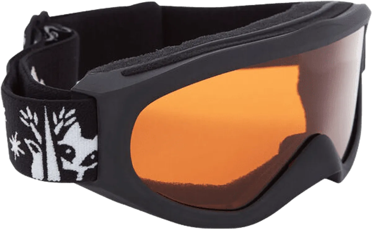 Mckinley Snowfoxy Børne Skibrille (Farve: Sort, Størrelse: Junior)