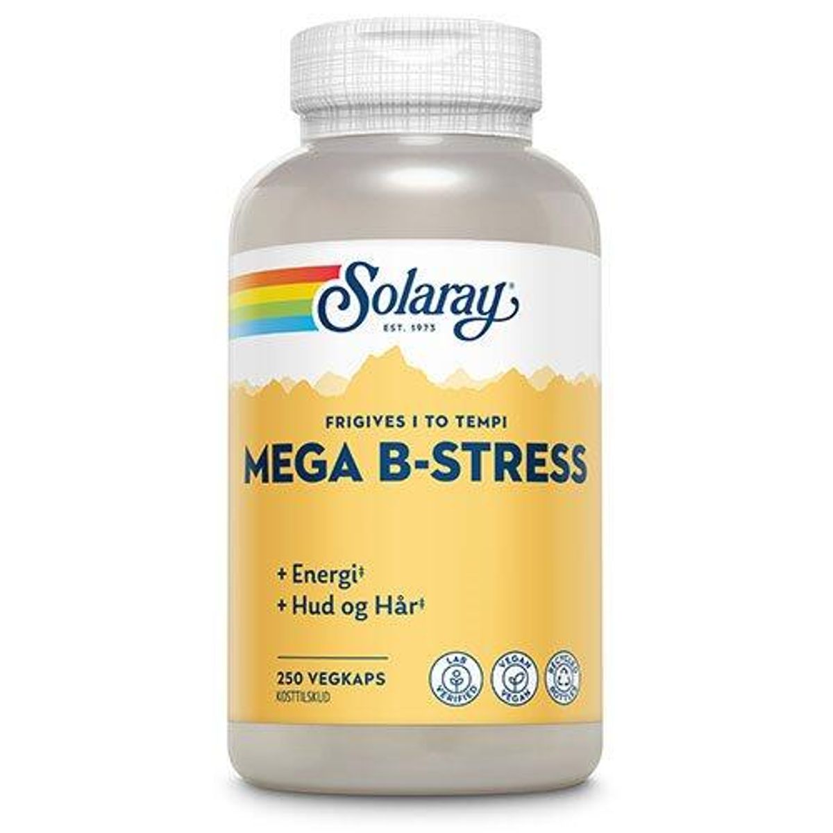 Mega B-stress - 250 kapsler