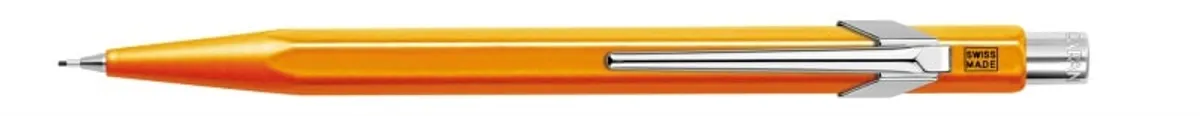 Mekanisk blyant CARAN D'ACHE 844, 0,7mm, orange, aluminium