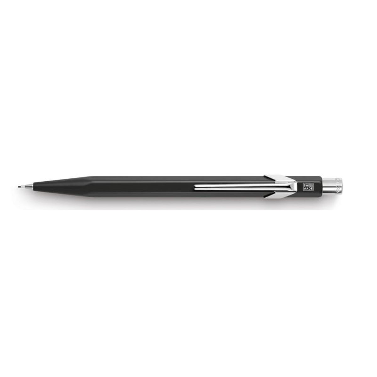 Mekanisk blyant CARAN D'ACHE 844, 0,7mm, sort, aluminium