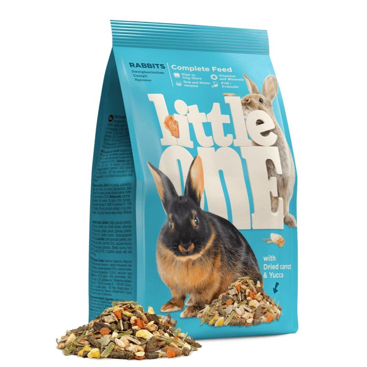 Meldgaard - Little One Muesli Kanin, 2,3 kg Gnaverfoder