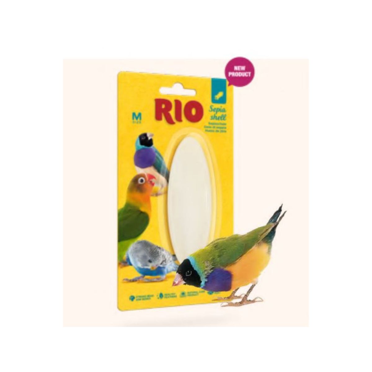 Meldgaard - RIO Sepia skal, Str M - Bird Treats