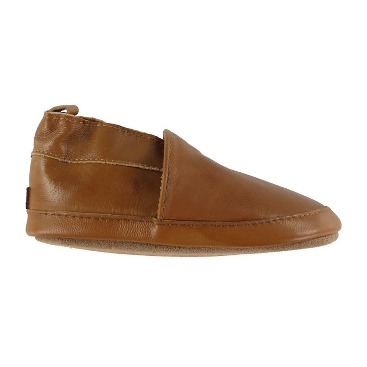 Melton Hjemmesko - Solid Leather - Cognac