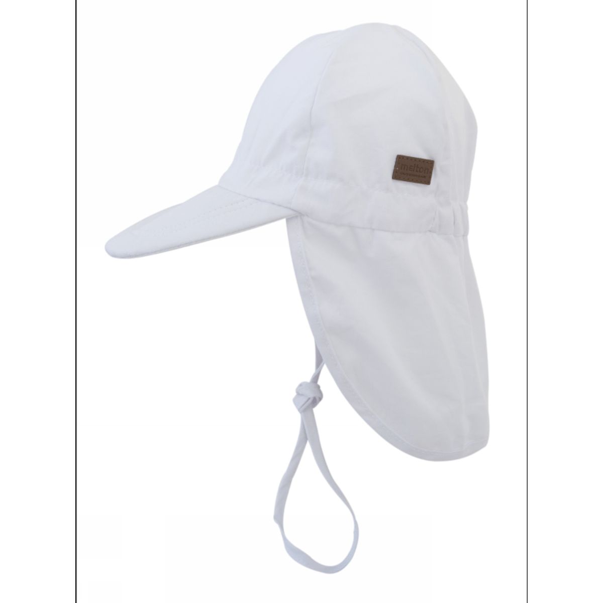 Melton Sommerhat Med Skygge Hvid UV 30+ - Sommerhat - Legekammeraten.dk