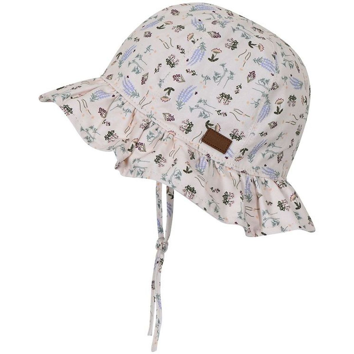 Melton Sommerhat - Off White m. Print