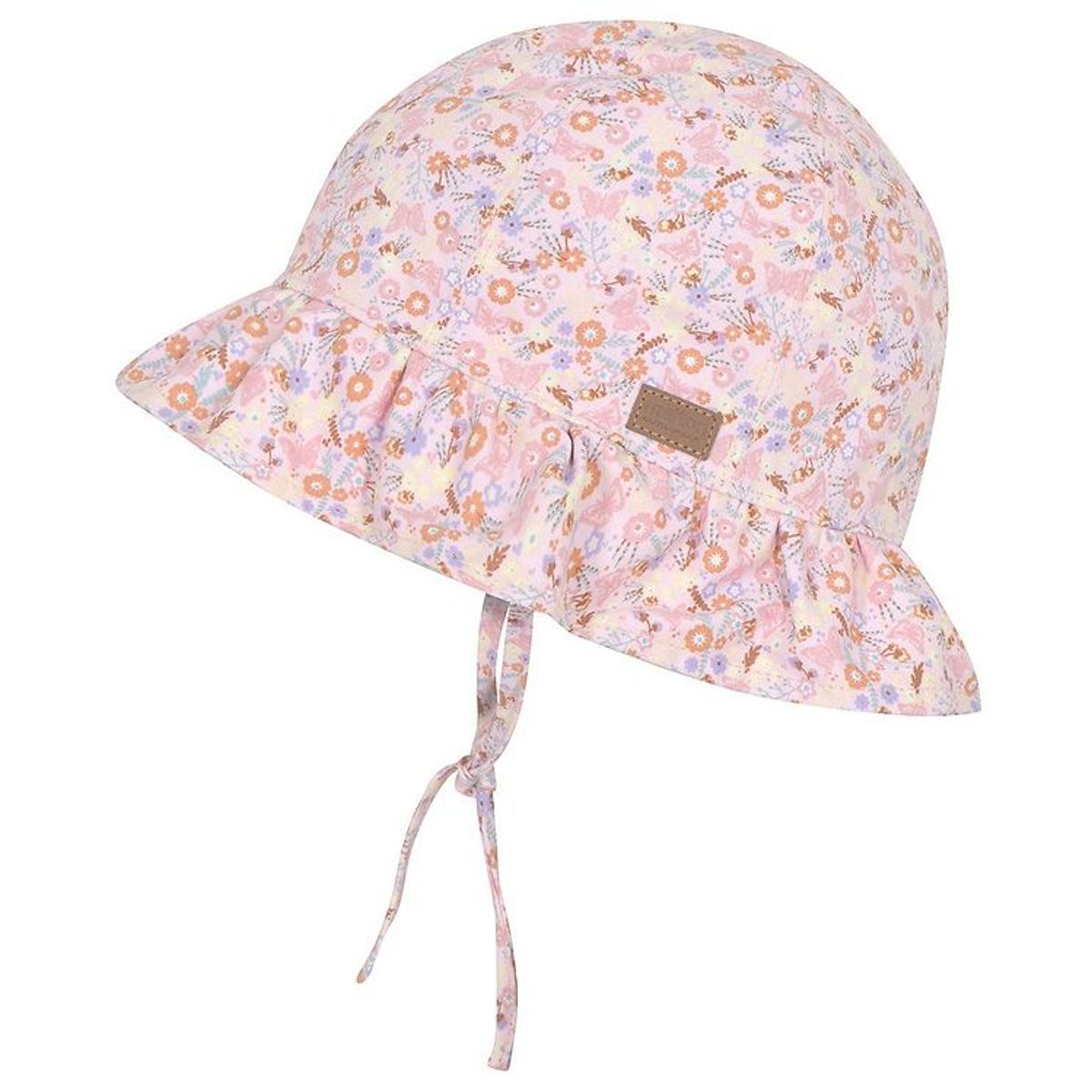 Melton Sommerhat - UV50+ - Shell Rose m. Blomster