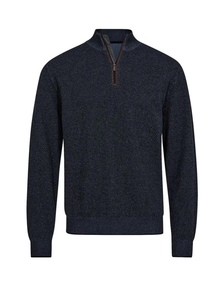 Mens half zip modern fit