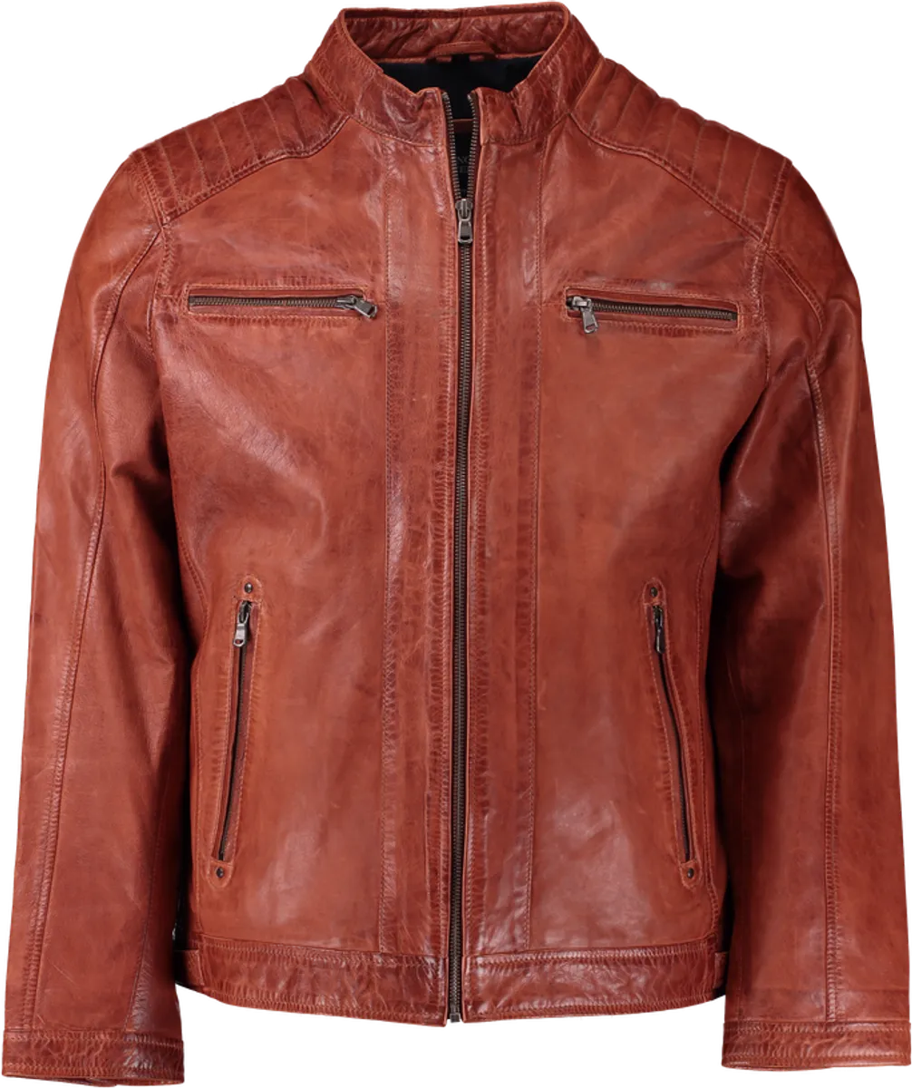 Mens lamb leather