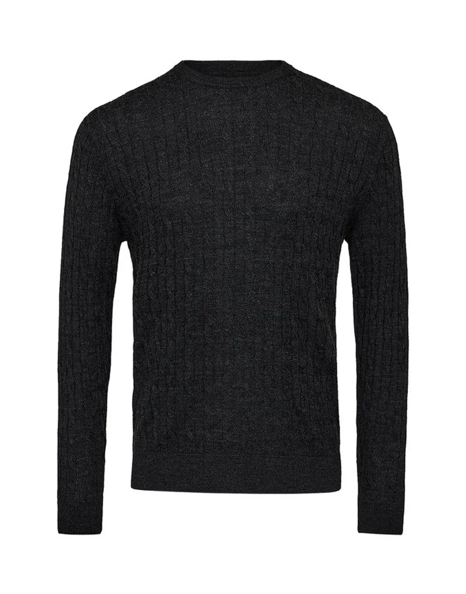 Mens merino o-neck modern fit