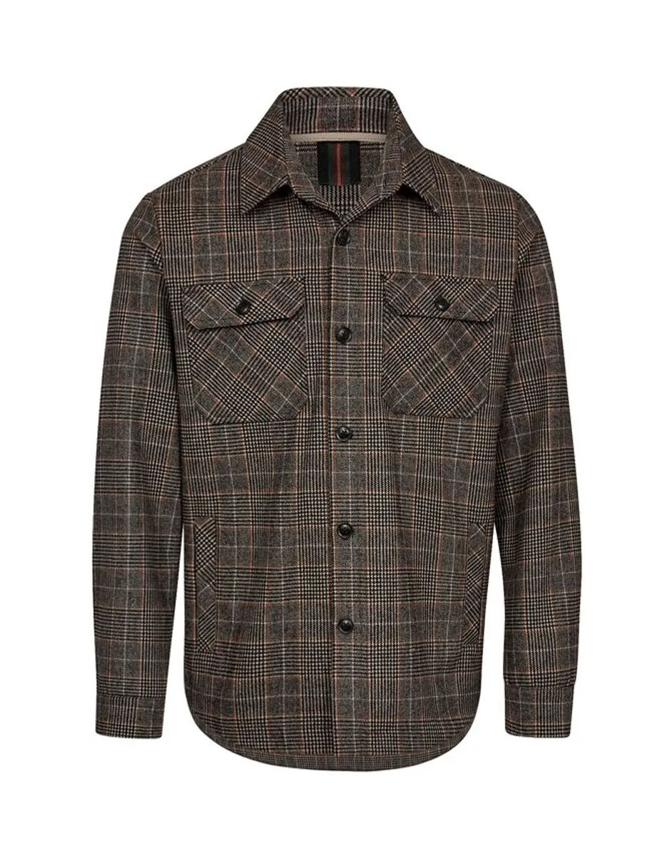 Mens shirt jacket modern fit