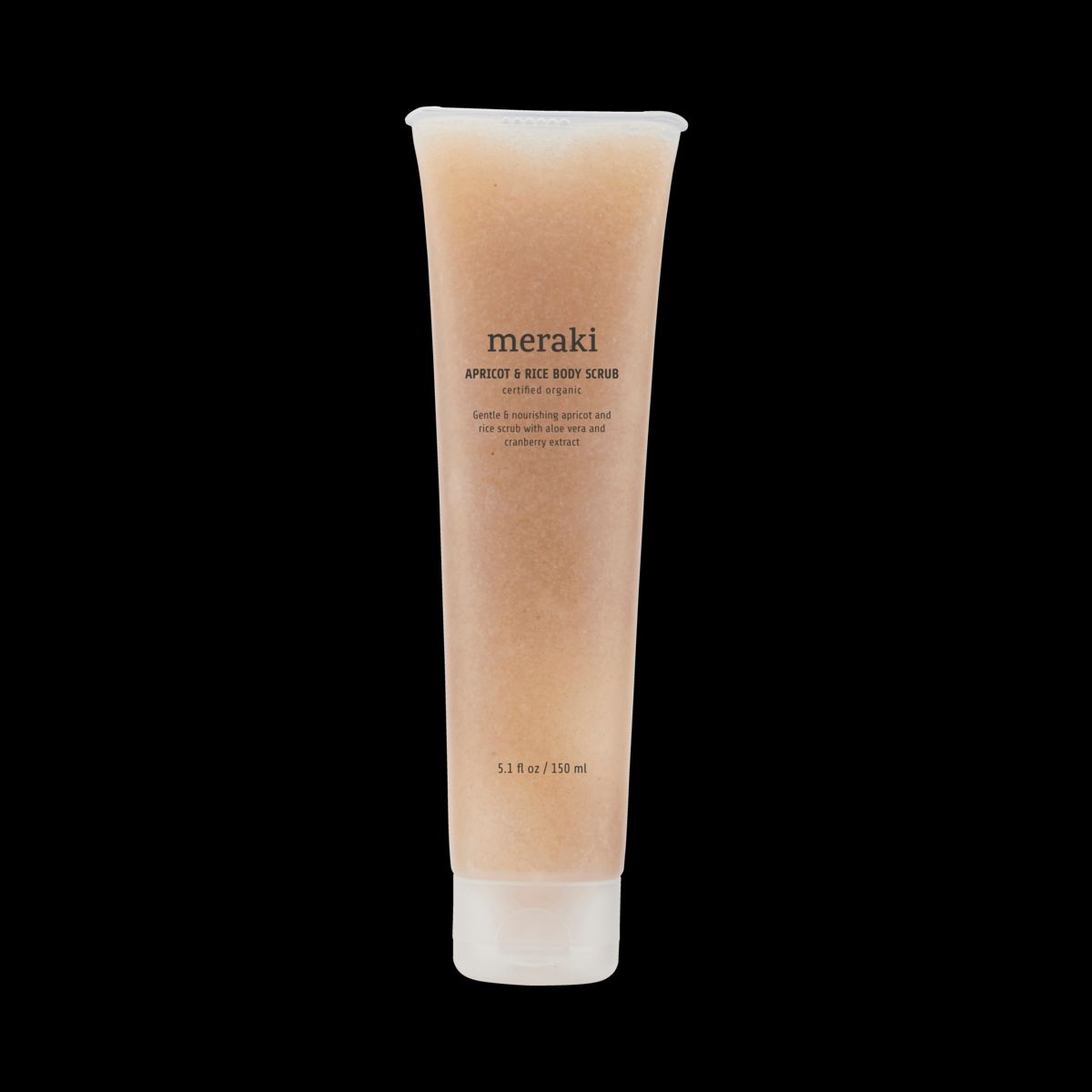 Meraki Apricot & Rice Body Scrub 150 ml.