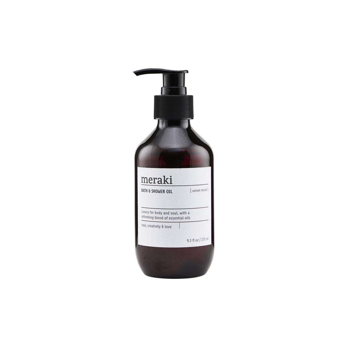 Meraki - Bath & Shower oil, velvet mood