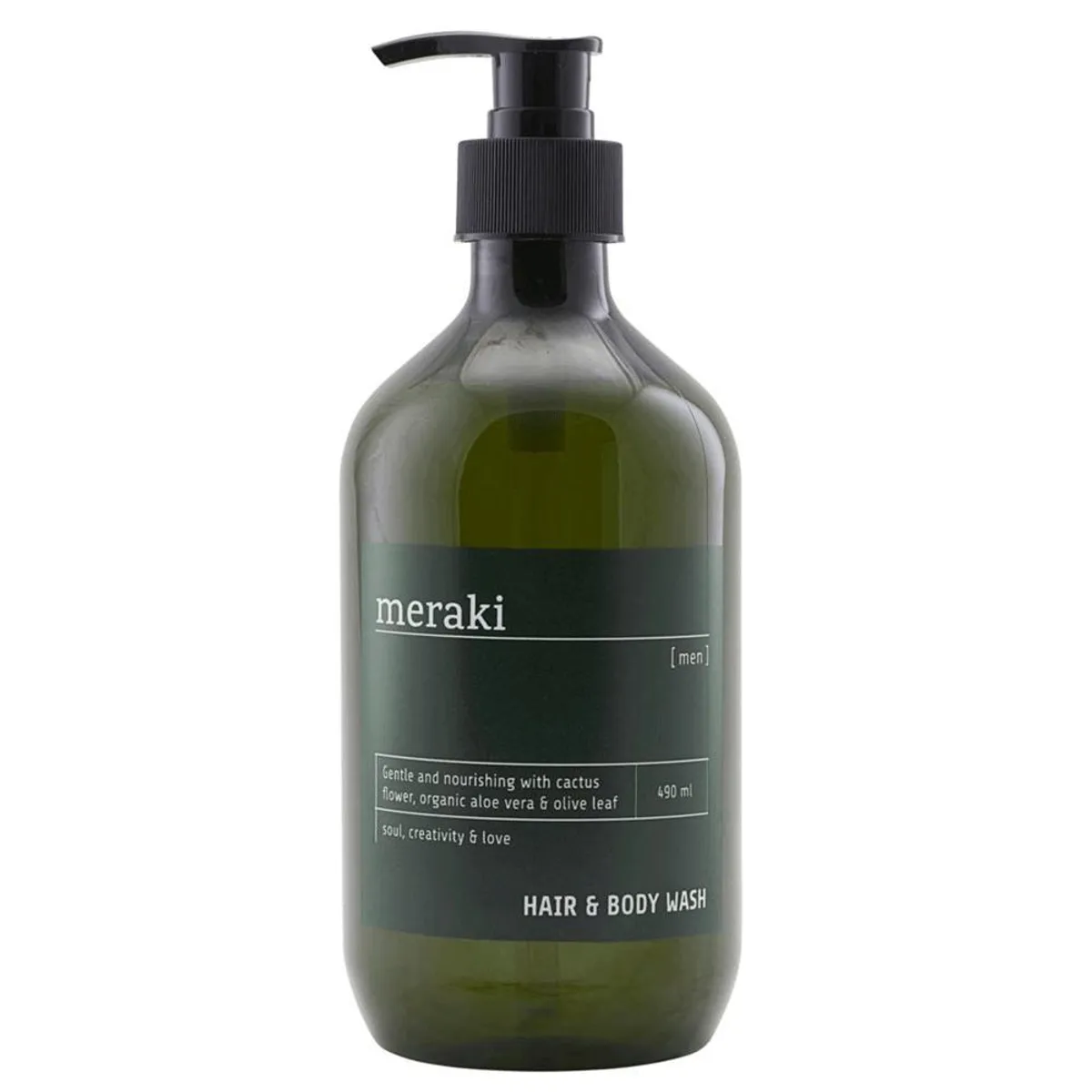 Meraki Body Hair & Body Wash, Harvest Moon, 490ml